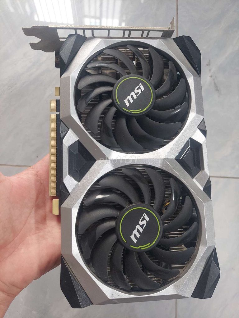 Card đồ họa MSI GTX 1660 VENTUS 6GB. Mua bán Linh kiện (RAM, Card...) tại Quận Bình Tân Tp Hồ Chí Minh được đăng bởi Phan Văn Dũng hình 1