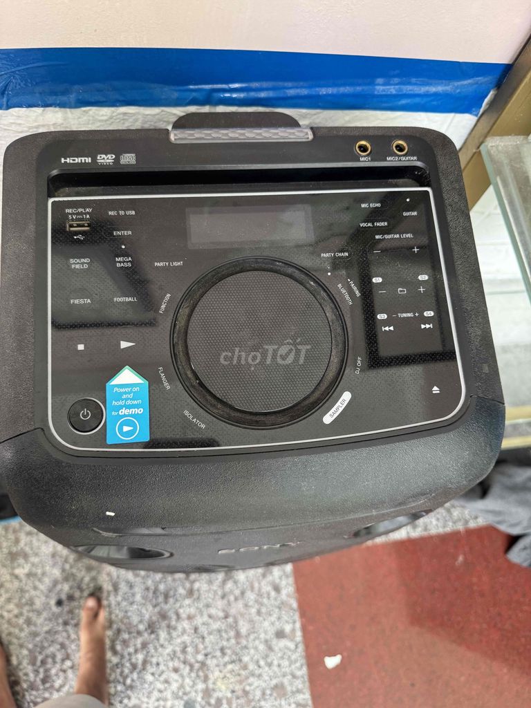 loa sony 120wloa blutooth có chân cắm guita mic. Mua bán Tivi, Âm thanh tại Quận Cẩm Lệ Đà Nẵng được đăng bởi nguyễn hoành thạch hình 1