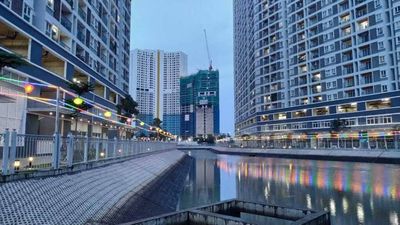 Bán căn hộ 2PN, 1WC, Jamona City, view sông M2, giá 3.3, đã có sổ hồng