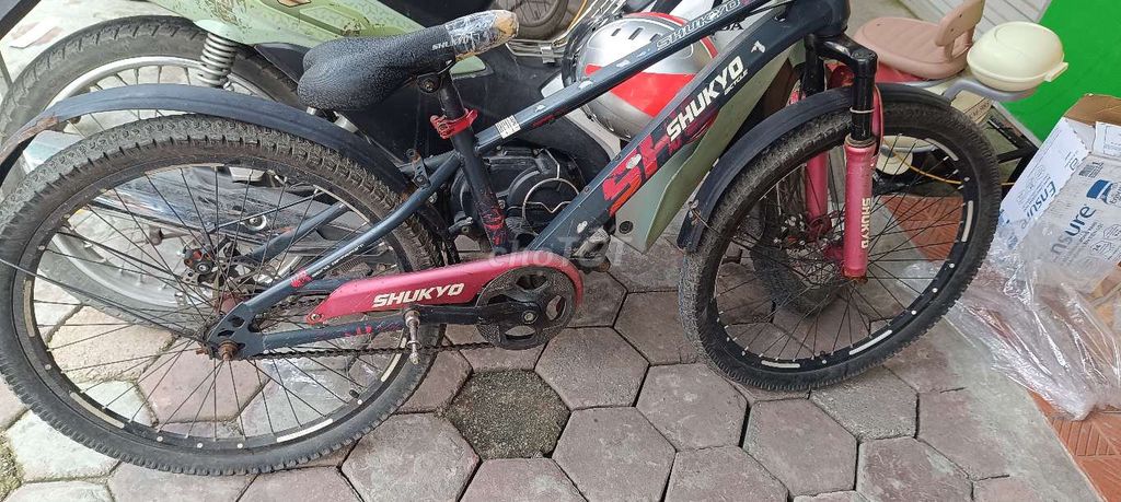 Nhà mình có xe đạp ko dùng đến bán lại cho ai cần. Mua bán Xe đạp tại Huyện Hoài Đức Hà Nội được đăng bởi Thế giới hình 1