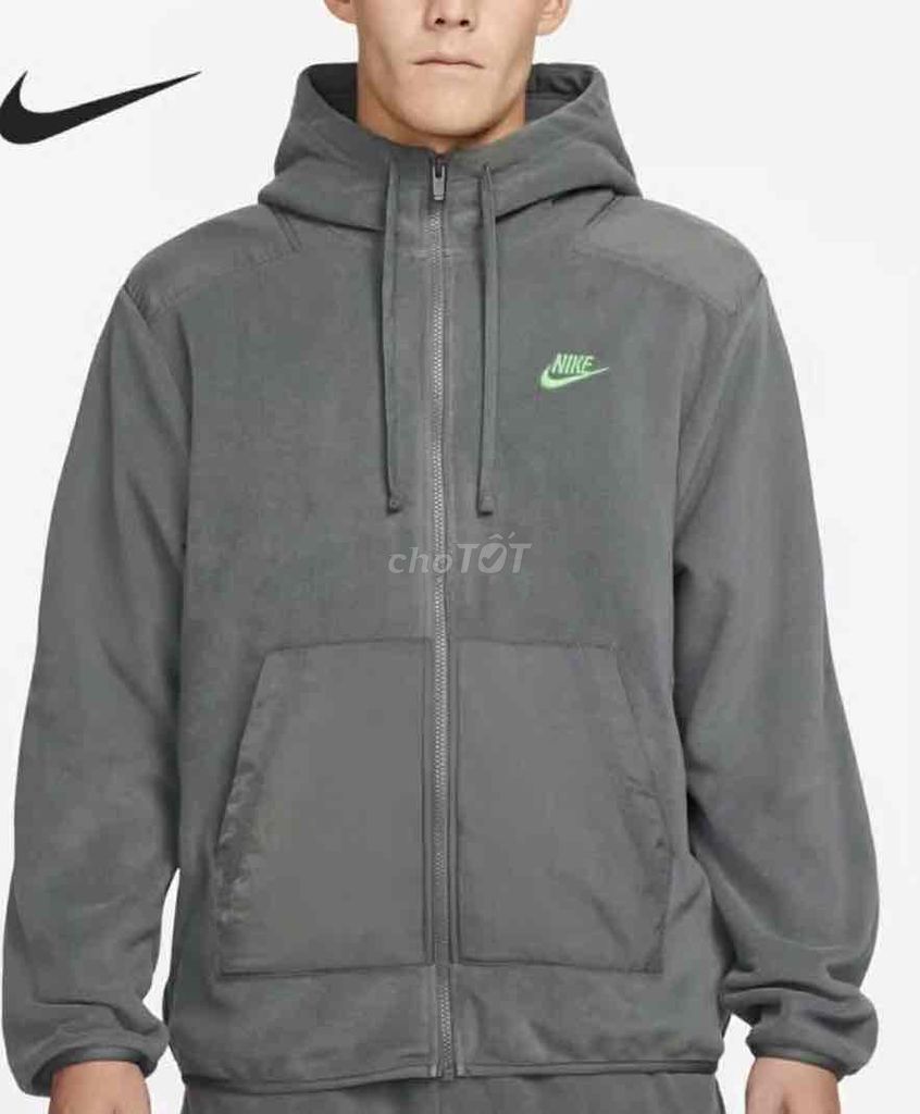 Áo khoác nỉ Nike Nam Xám. Mua bán Quần áo tại Thành phố Dĩ An Bình Dương được đăng bởi PhucMy Hàng xách tay hình 1