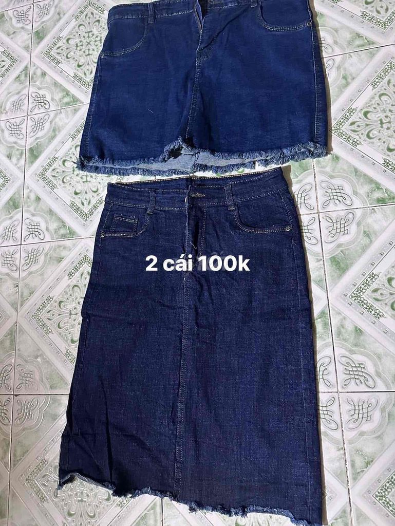 Chân váy Jean Nữ Bigsize Xanh đậm. Mua bán Quần áo tại Quận Bình Tân Tp Hồ Chí Minh được đăng bởi Trần thị ngọc giàu hình 1