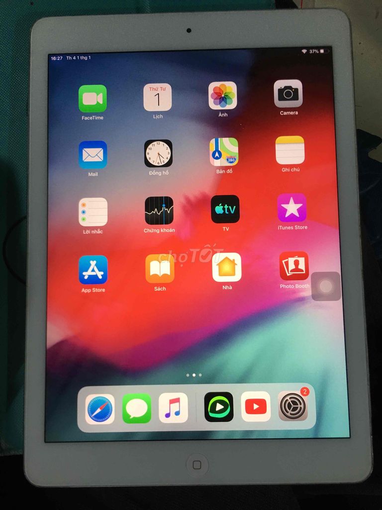 ipad Air 16G như hình, xai đc tốt ko lỗi pin lâu