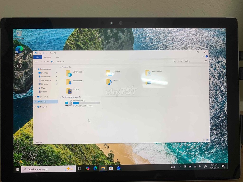 Microsoft Surface Pro 4 i5 4GB/128GB 2K Xám. Mua bán Máy tính bảng tại Quận Cầu Giấy Hà Nội được đăng bởi Vũ Đức Nhật Thành hình 1