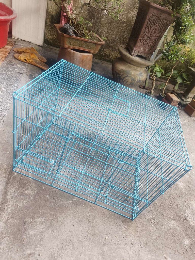 Lồng chim kim loại 47x32x32 cm. Mua bán Phụ kiện, Thức ăn, Dịch vụ tại Huyện Tây Sơn Bình Định được đăng bởi Bingo hình 1