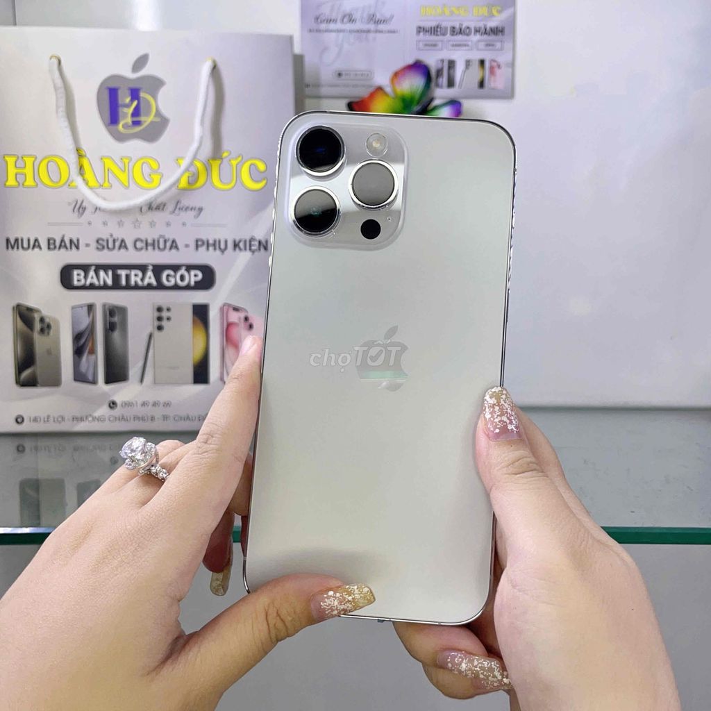Apple iPhone 14 Pro Max 256GB Trắng Đẹp Zin Keng. Mua bán Điện thoại tại Thành phố Châu Đốc An Giang được đăng bởi Cửa hàng DTDĐ HOÀNG ĐỨC hình 1