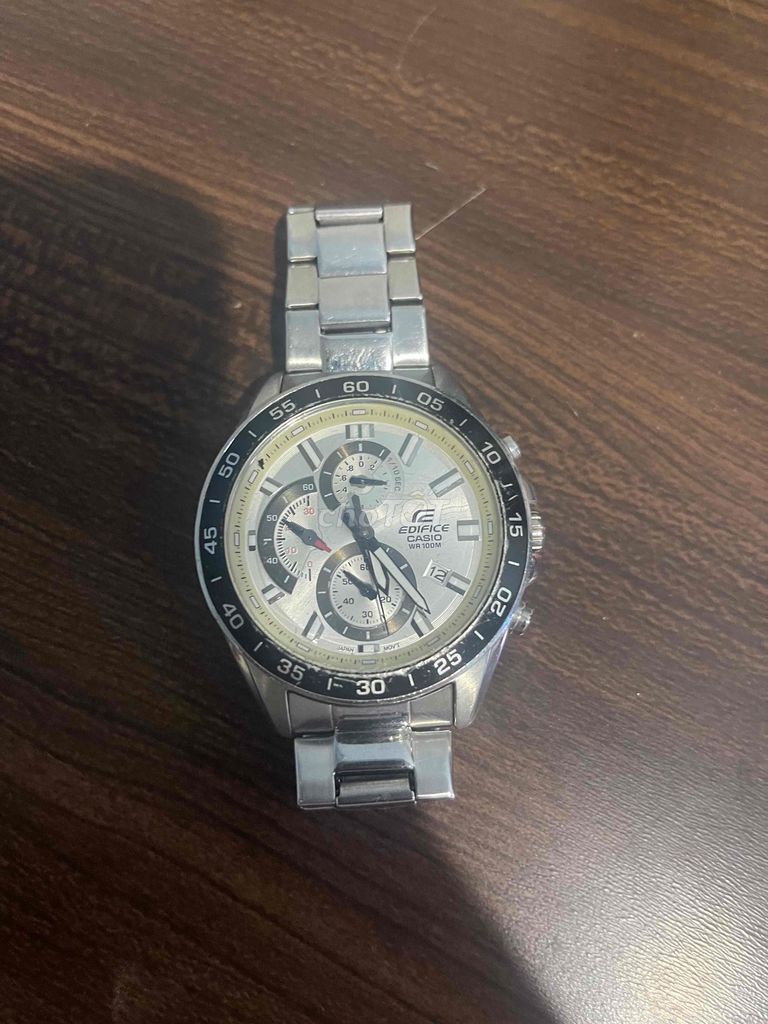 Đồng hồ đeo tay Casio Edifice Bạc Nam. Mua bán Đồng hồ tại Thị xã Phú Mỹ Bà Rịa - Vũng Tàu được đăng bởi Phú Văn hình 1