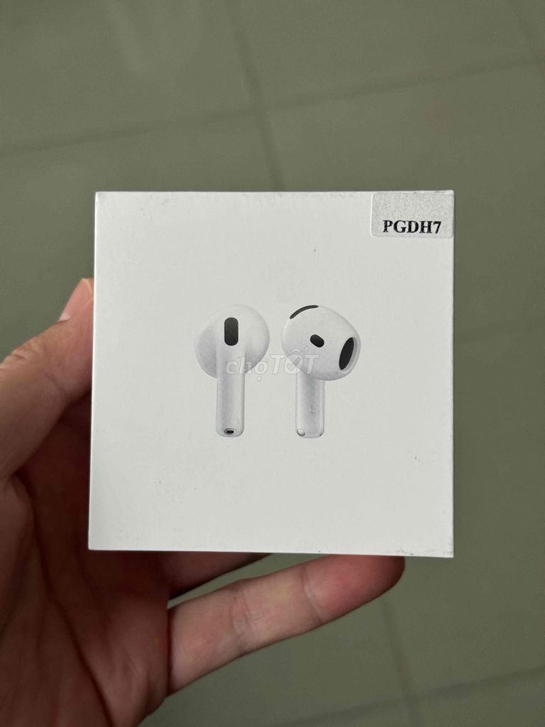 AirPods 4 Trắng Bluetooth Mới 100% máy đẹp keng. Mua bán Tivi, Âm thanh tại Thành phố Buôn Ma Thuột Đắk Lắk được đăng bởi Nguyễn Hoàng hình 1