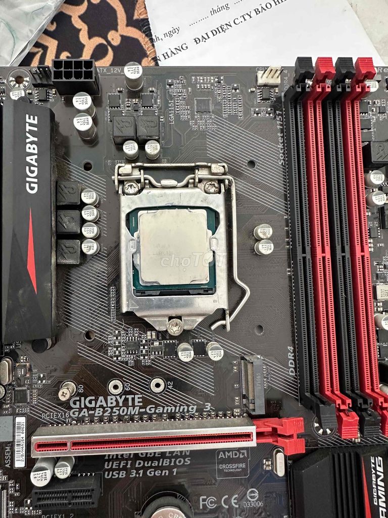 Gigabyte GA-B250M-Gaming 3 LGA1151 + i7 7700. Mua bán Linh kiện (RAM, Card...) tại Thị xã Đông Triều Quảng Ninh được đăng bởi hung truong hình 1
