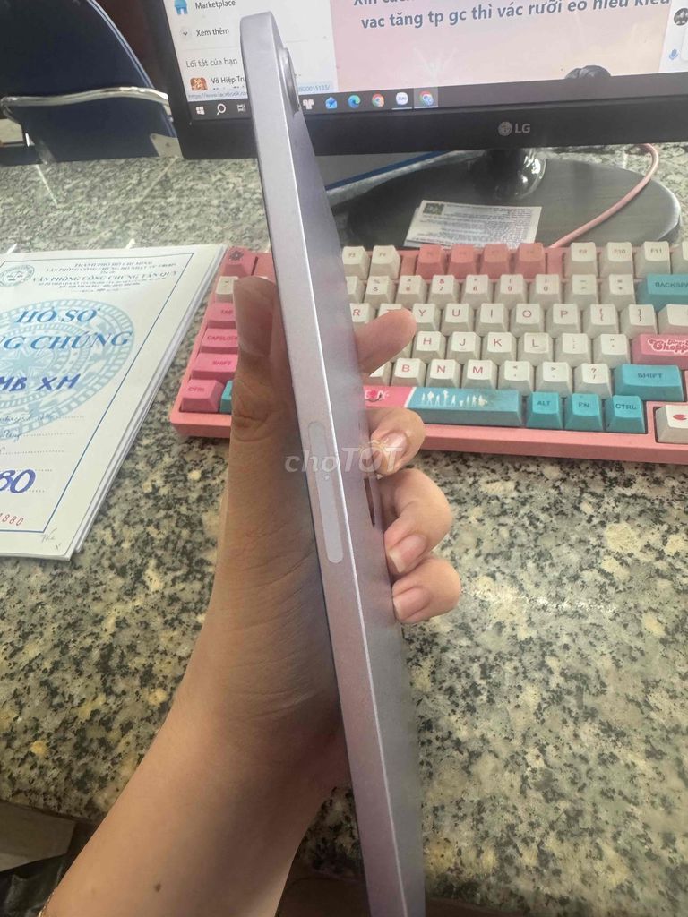 Apple iPad mini 7 128GB Tím. Mua bán Máy tính bảng tại Huyện Củ Chi Tp Hồ Chí Minh được đăng bởi Nguyễn Lê Phú Túc hình 1
