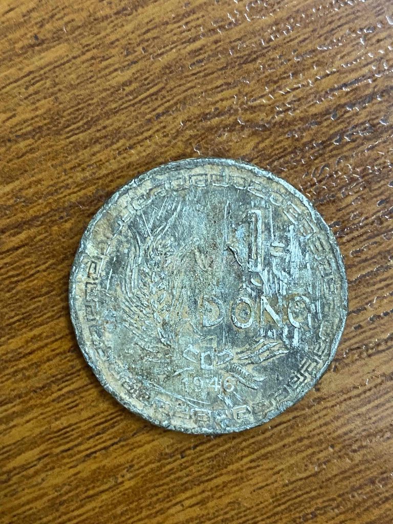 Tiền xu cổ 1 đồng 1946 chưa vệ sinh. Mua bán Đồ sưu tầm, đồ cổ tại Quận Cầu Giấy Hà Nội được đăng bởi Sky line hình 1