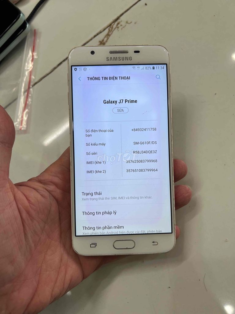 Bán Samsung J7prime zin xấu. Mua bán Điện thoại tại Quận Hà Đông Hà Nội được đăng bởi Mạnh Mobile hình 1