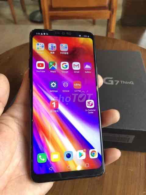 Điện thoại LG G7 thinq cpu snap 845 ram 4g