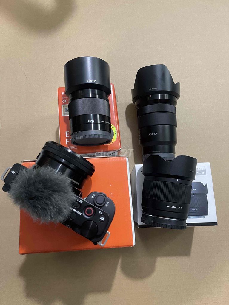 Máy ảnh Sony ZV-E10 + 16-50mm Đen. Mua bán Máy ảnh, Máy quay tại Quận Liên Chiểu Đà Nẵng được đăng bởi Tài Kt hình 1