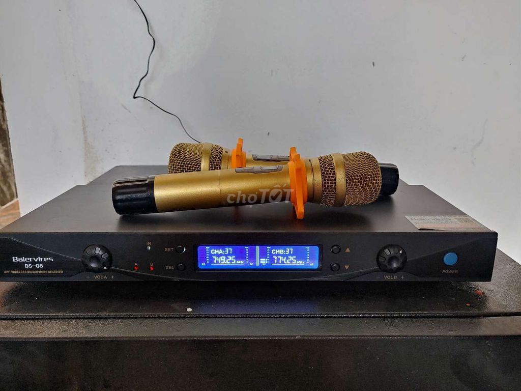 Bộ micro Baier chạy đầu t9 tay mic 580. Mua bán Tivi, Âm thanh tại Quận Cẩm Lệ Đà Nẵng được đăng bởi Đat hình 1