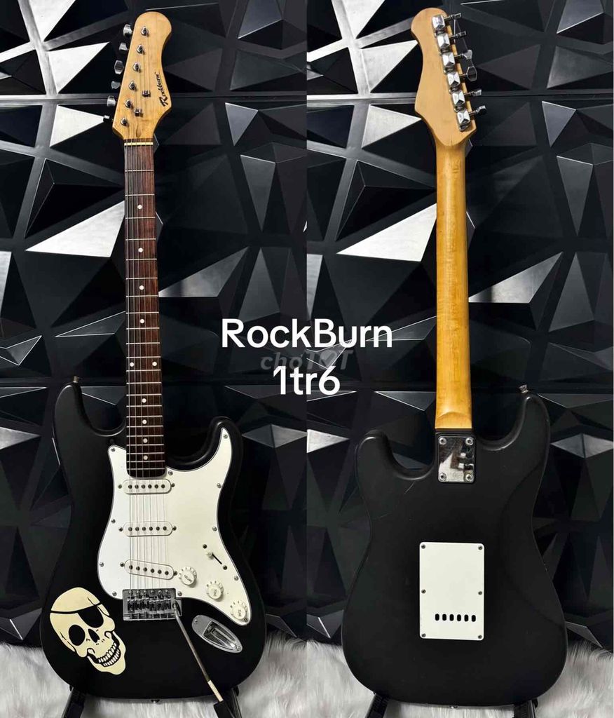 Đàn guitar điện RockBurn Stratocaster Đen. Mua bán Nhạc cụ tại Thành phố Thủ Đức Tp Hồ Chí Minh được đăng bởi Nhạc cụ Vũ Ân hình 1