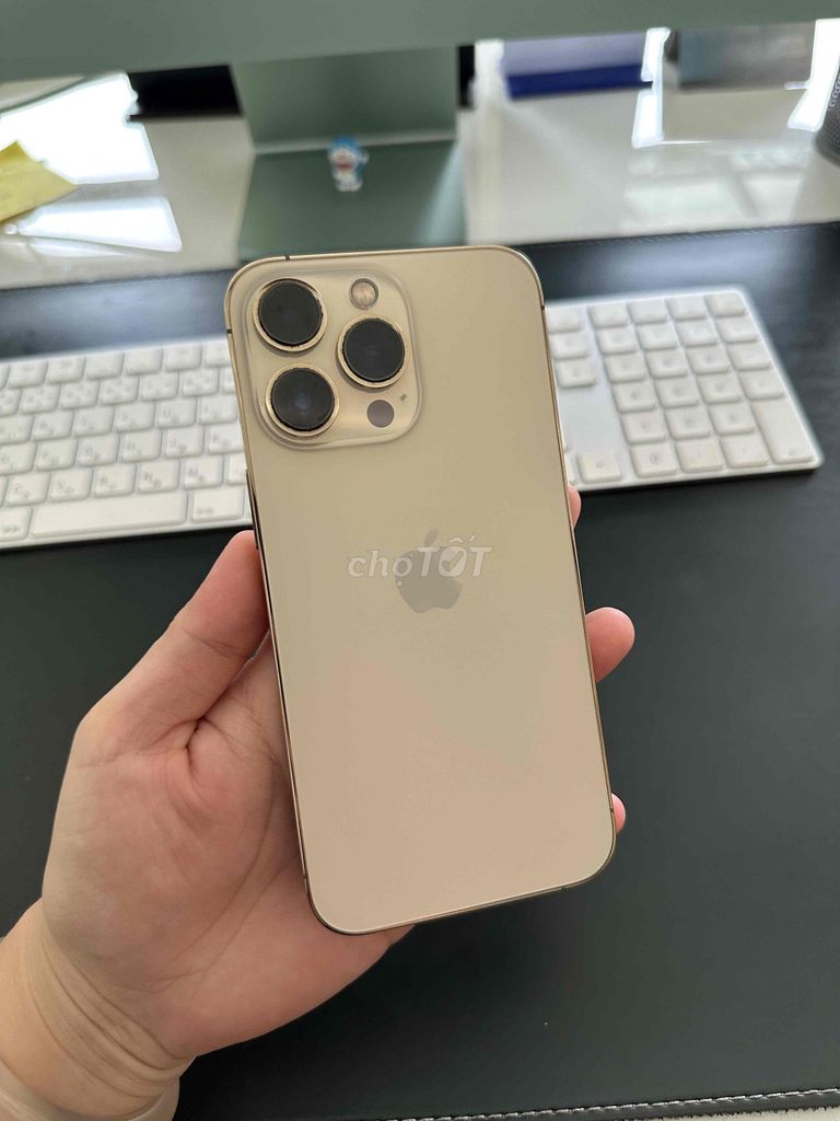 Apple iPhone 13 Pro 128GB Vàng Đã sử dụng. Mua bán Điện thoại tại Thành phố Rạch Giá Kiên Giang được đăng bởi Mỹ Đào hình 1