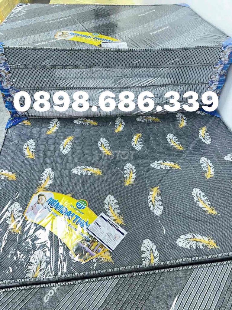 Nệm cao su tổng hợp Xám. Mua bán Giường, chăn ga gối nệm tại Huyện Long Điền Bà Rịa - Vũng Tàu được đăng bởi kho nệm tổng hợp hình 1