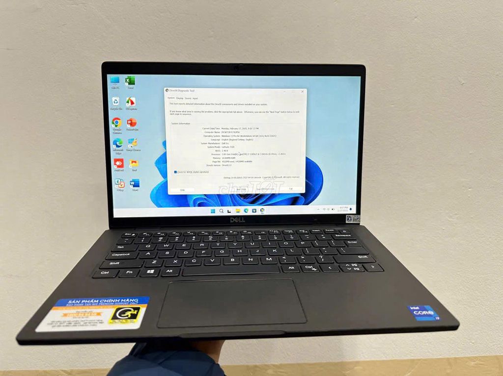 Dell 7320 🤙🏻 Core I5 1135G7 16G 512G 13.3' Full HD. Mua bán Laptop tại Thành phố Huế Thừa Thiên Huế được đăng bởi QUANG  PHÚC  LAPTOP hình 2
