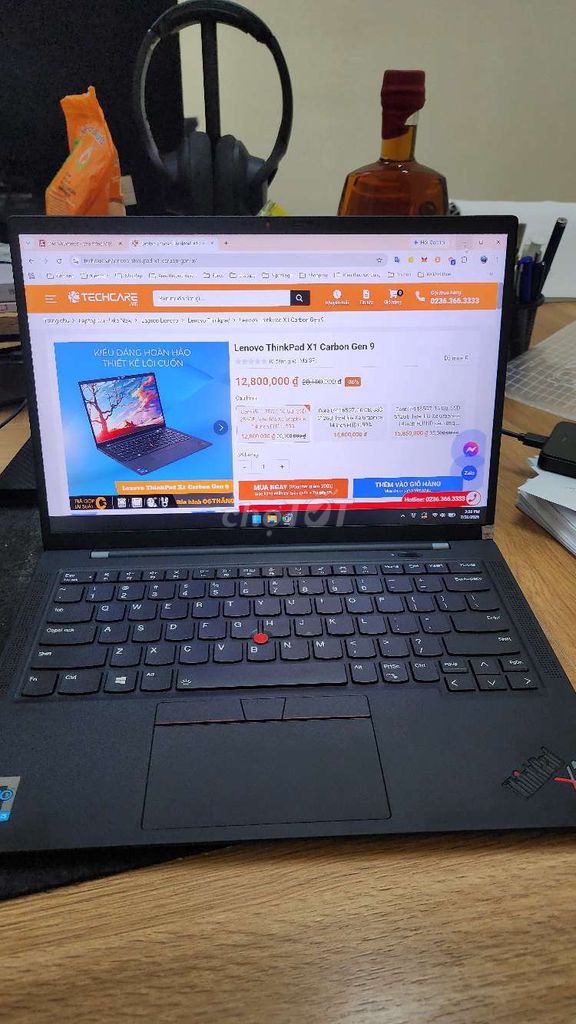 Lenovo Thinkpad X1 Gen 9 i5 16GB/256GB Like New. Mua bán Laptop tại Quận Sơn Trà Đà Nẵng được đăng bởi Phan Linh hình 1
