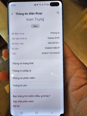 Samsung s10 plus bản mỹ. Mua bán Điện thoại tại Quận Hoàn Kiếm Hà Nội được đăng bởi Kien Trung
