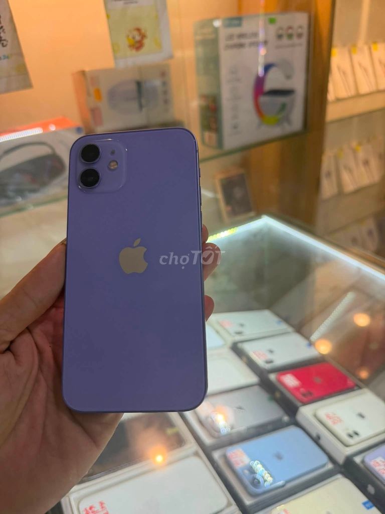 Apple iPhone 12 256GB Tím Nguyên zin. Mua bán Điện thoại tại Quận Hoàng Mai Hà Nội được đăng bởi Hội Đồ Điện Tử hình 1