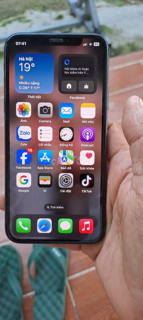 Apple iPhone Xs 256GB Đen co giao luu. Mua bán Điện thoại tại Huyện Tịnh Biên An Giang được đăng bởi Trinh hữu hanh hình 1