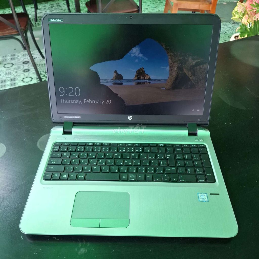 HP Probook 450 G3 i7 gen 6, ram 8 , ssd 256, FHD