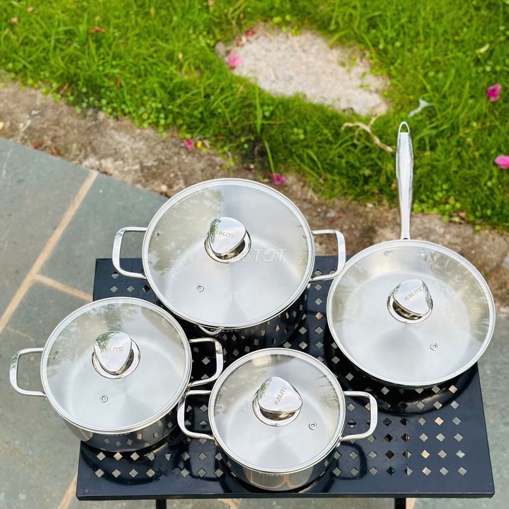 Bộ nồi KALITE KCS366 Inox 304. Mua bán Dụng cụ nhà bếp tại Quận Hà Đông Hà Nội được đăng bởi Thuý Mai hình 1