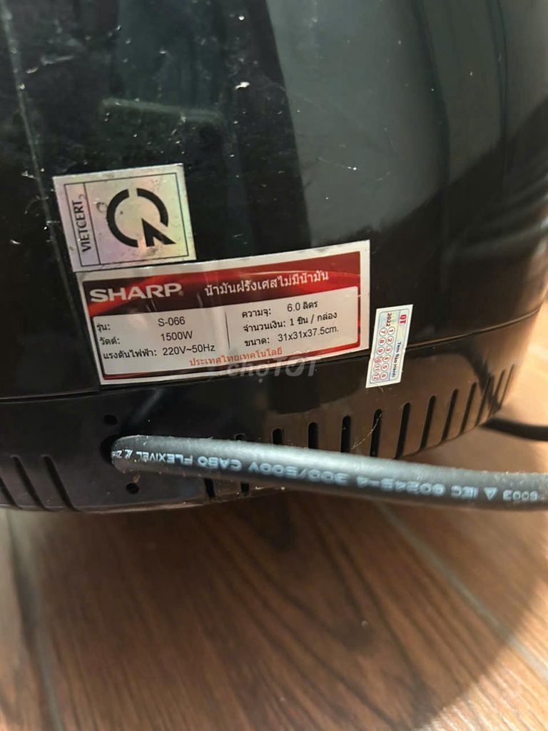 Nồi chiên không dầu Sharp 6.5L. Mua bán Bếp, lò, đồ điện nhà bếp tại Quận Ngũ Hành Sơn Đà Nẵng được đăng bởi Anh hình 1