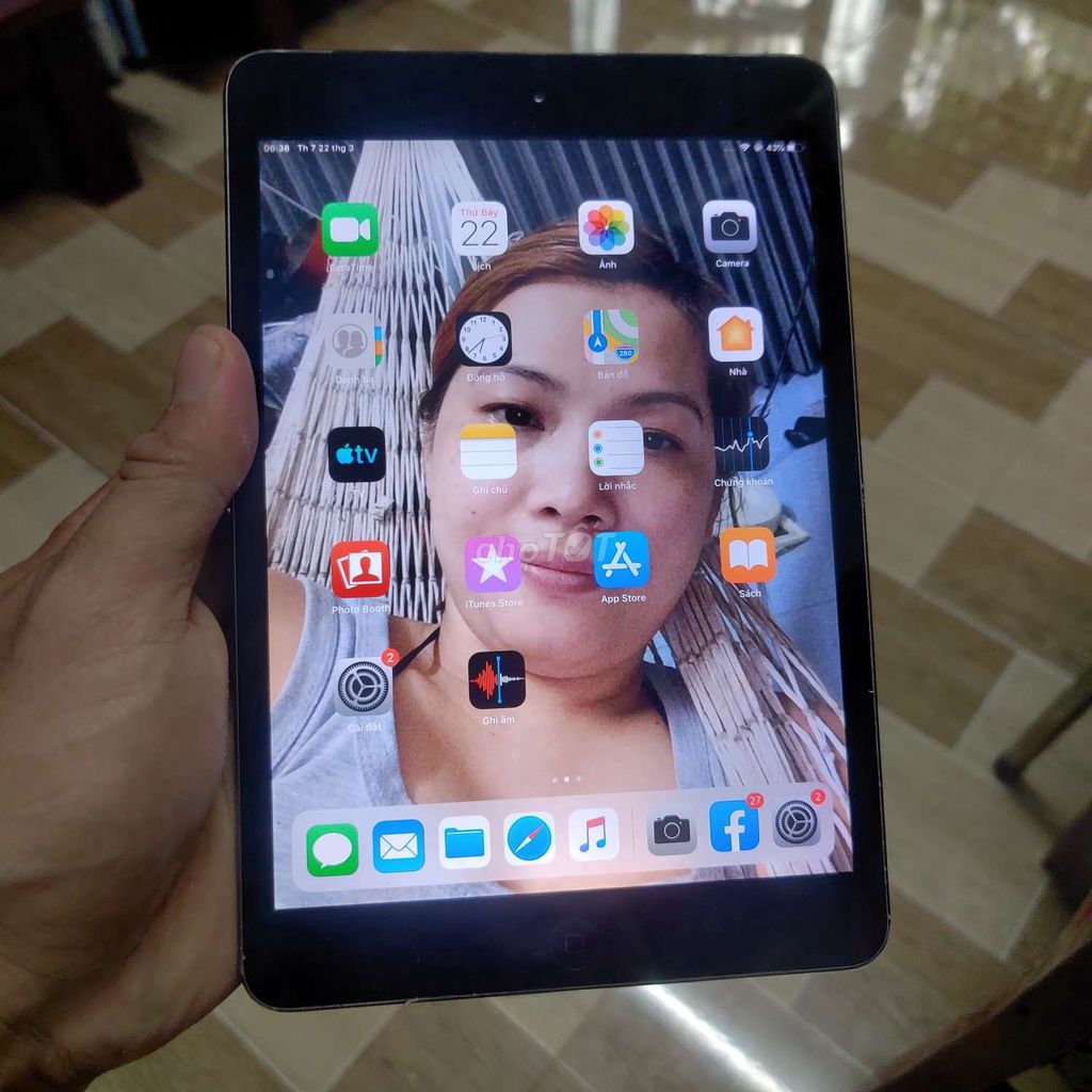 Ipad mini2 64g wifi 4g . grey .. Mua bán Máy tính bảng tại Quận 6 Tp Hồ Chí Minh được đăng bởi tiến Phát Lộc  hình 4