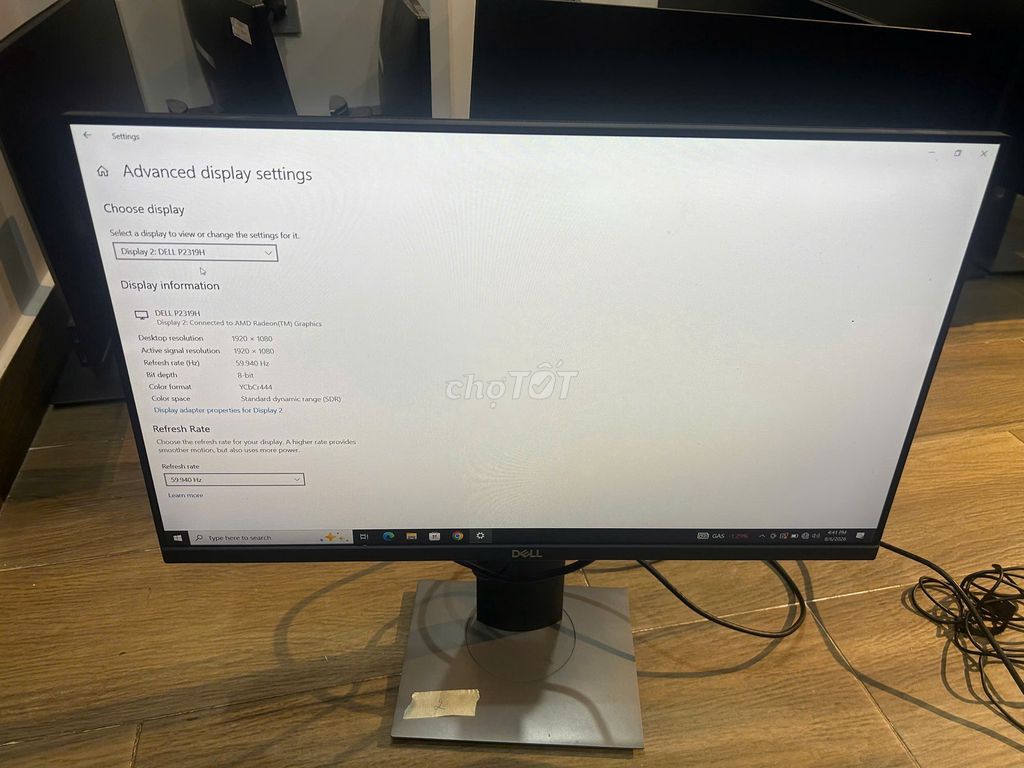 Màn hình máy tính Dell P2419H - Full HD. Mua bán Phụ kiện (Màn hình, Chuột...) tại Thành phố Thủ Đức Tp Hồ Chí Minh được đăng bởi Khanh Du hình 1
