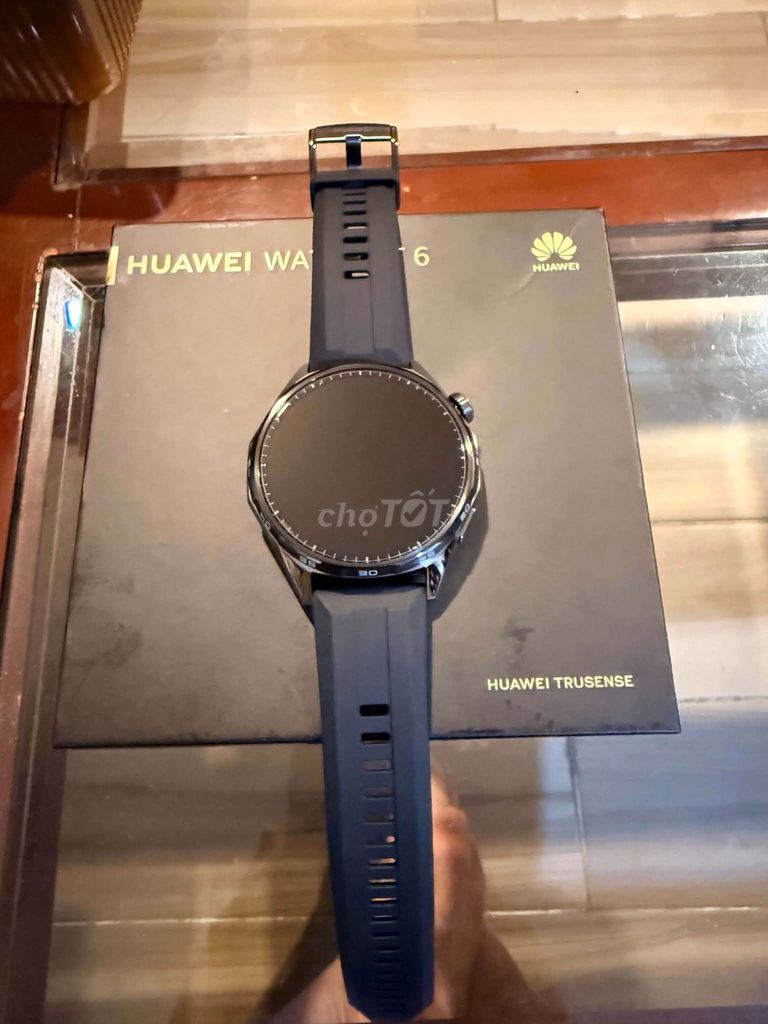 Huawei GT6 Đen 46mm like new . Mua bán Thiết bị đeo thông minh tại Huyện Gia Lâm Hà Nội được đăng bởi Nhật Hải hình 1