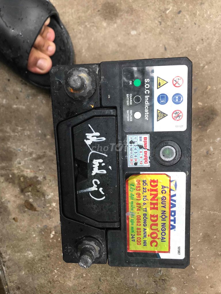 ắc quy 12v 40ah nặng 9,5 kg. Mua bán Phụ tùng xe tại Huyện Đông Anh Hà Nội được đăng bởi Nguyễn Lực hình 4