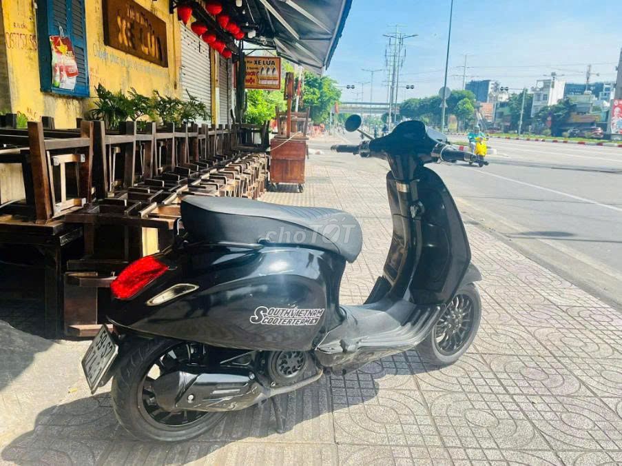 Piaggio Vespa Sprint 125i 3Vei 2014 Đen. Mua bán Xe máy tại Quận Gò Vấp Tp Hồ Chí Minh được đăng bởi Tuấn KD  hình 3