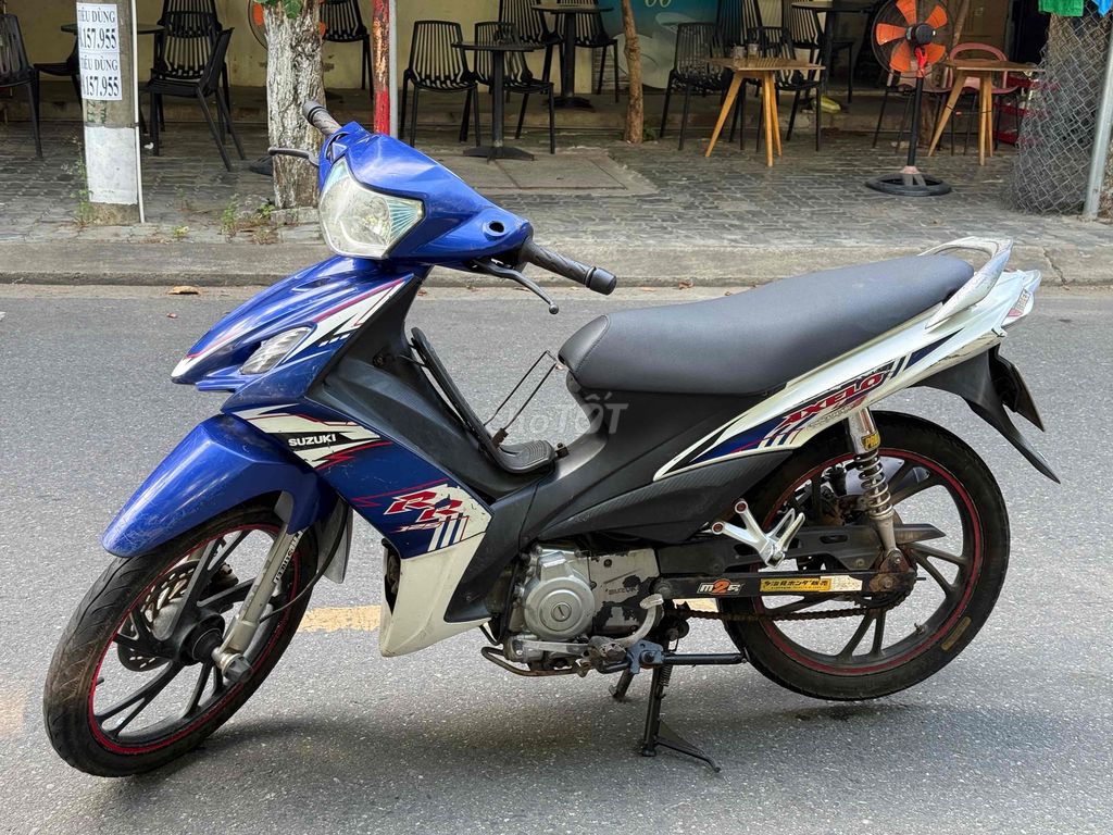 Suzuki Axelo Côn tay - Axelo Côn tay Xanh Gp bs43. Mua bán Xe máy tại Quận Hải Châu Đà Nẵng được đăng bởi Lê vy  hình 1