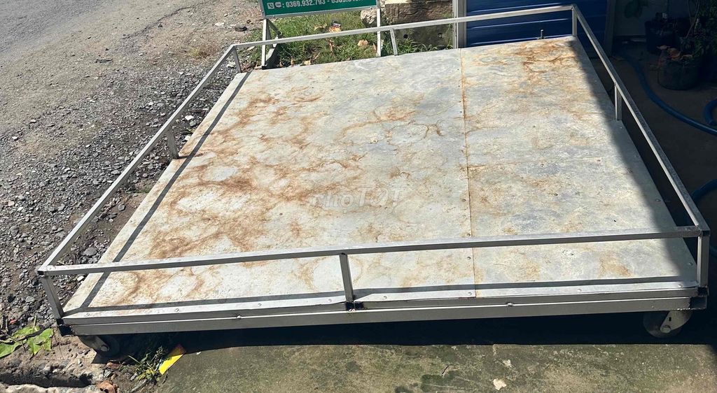 Sạp kéo bánh xe Kim loại Xám. Mua bán Đồ chuyên dụng, Giống nuôi trồng tại Huyện Châu Thành Tiền Giang được đăng bởi Duynguyen hình 1