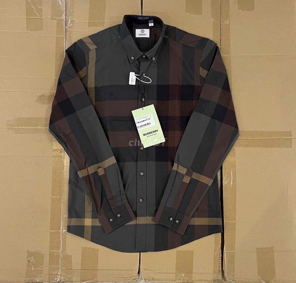 Áo Sơ Mi Nam BBR Kẻ Nâu. Mua bán Quần áo tại Quận Bình Tân Tp Hồ Chí Minh được đăng bởi Trúc Phương hình 2