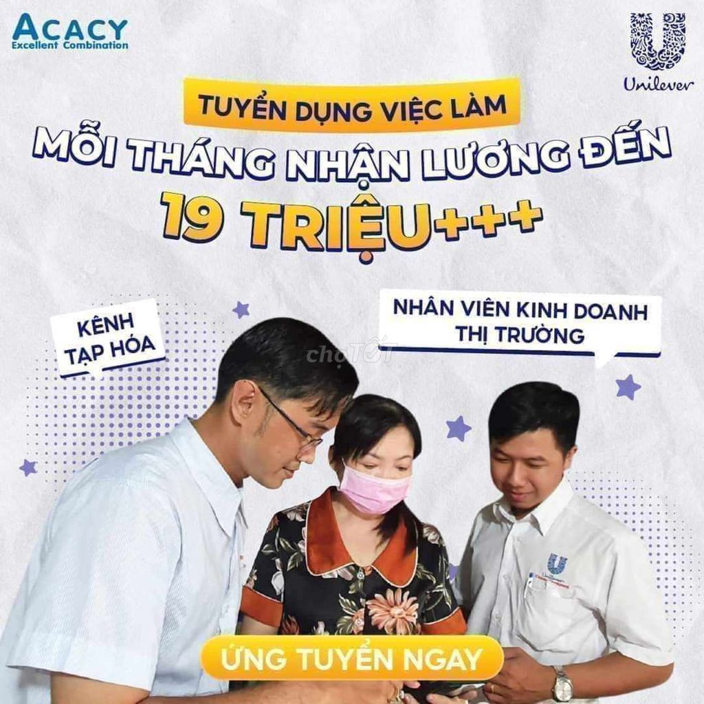 TIẾP THỊ THỊ TRƯỜNG UNILEVER KIÊN LƯƠNG KIÊN GIANG