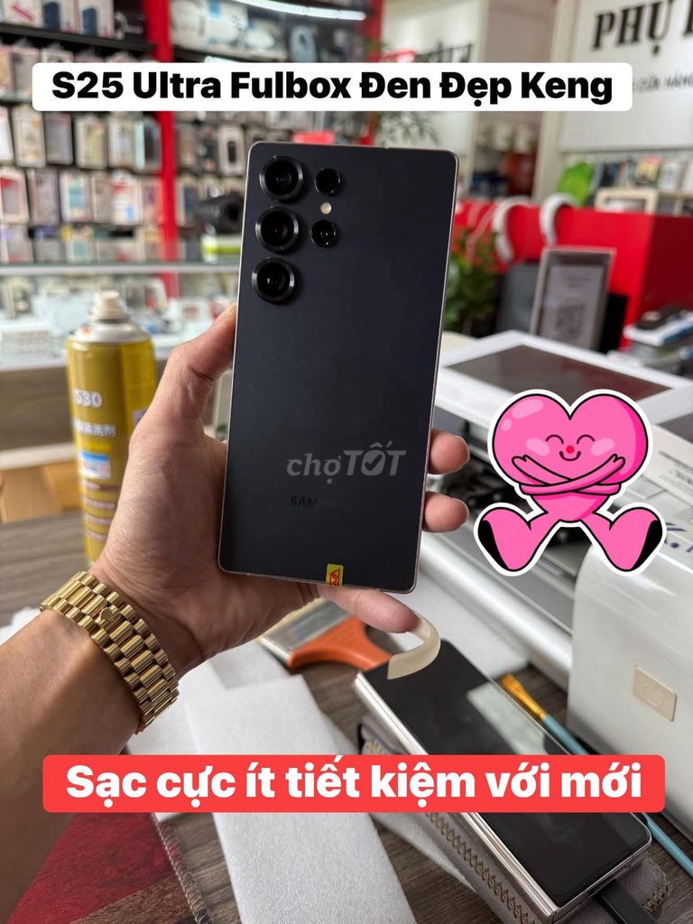 S25 Ultra Fulbox như mới sạc ít hàng chất. Mua bán Điện thoại tại Quận Thanh Xuân Hà Nội được đăng bởi Vinh Râu Samsung hình 1