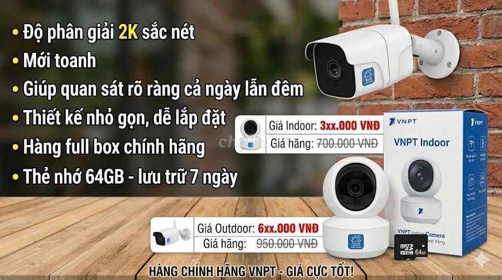 Camera an ninh VNPT. Mua bán Máy ảnh, Máy quay tại Quận 7 Tp Hồ Chí Minh được đăng bởi đinh khôi nguyên hình 1