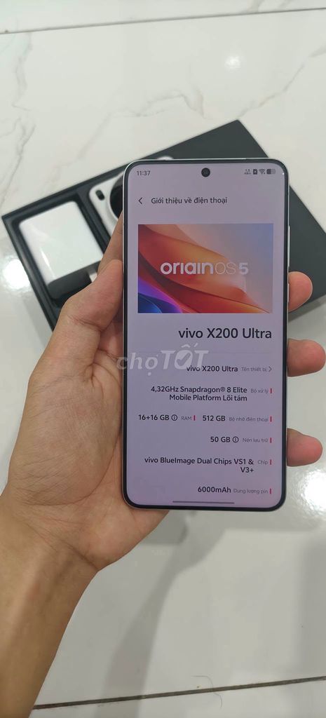 Vivo X200 Ultra 16GB/512GB Trắng. Mua bán Điện thoại tại Quận Ba Đình Hà Nội được đăng bởi Hội Đồ Điện Tử hình 1