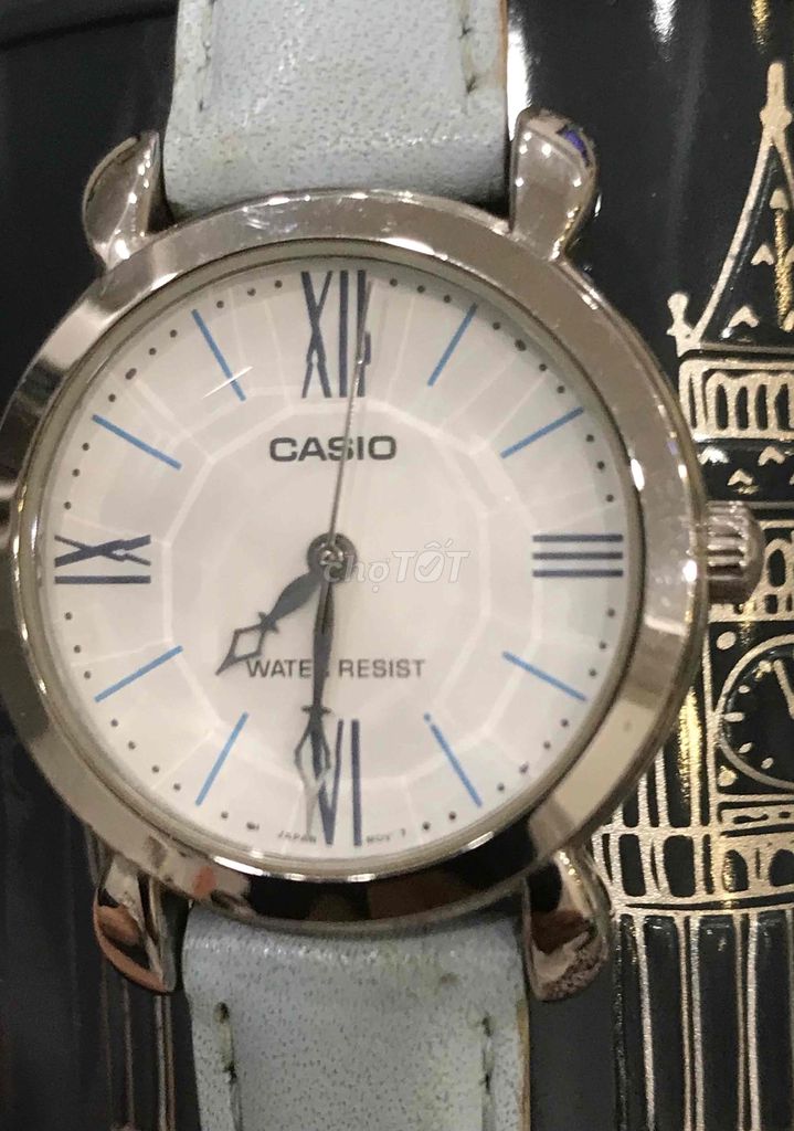 Đồng hồ Casio Nữ Pin Số La Mã Bạc Xanh. Mua bán Đồng hồ tại Quận Thanh Xuân Hà Nội được đăng bởi Trần Phương Hoa  hình 1