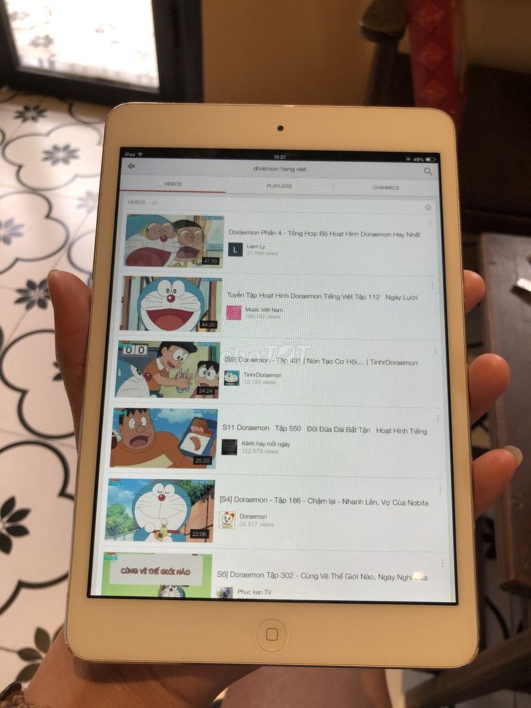 ipad mini1 mới 98-99% xem youtube mượt. Mua bán Máy tính bảng tại Quận Thanh Xuân Hà Nội được đăng bởi Han Tran hình 6