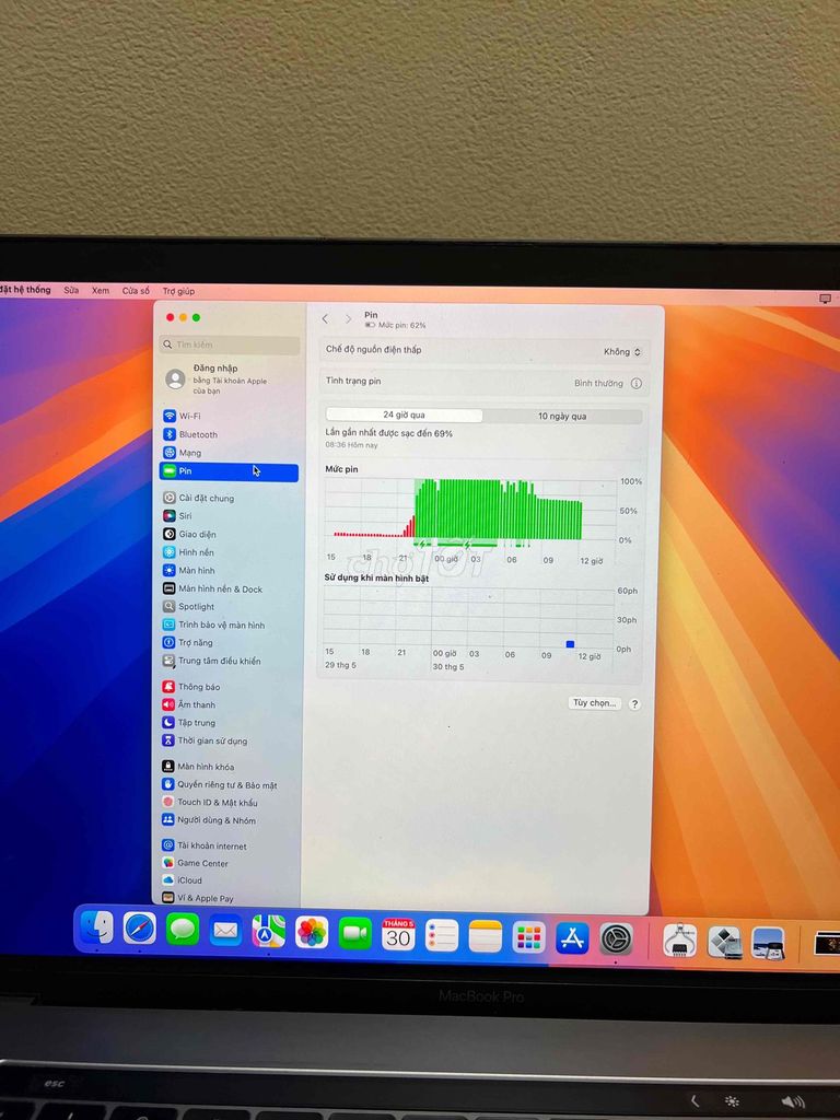 Apple MacBook Pro 2018 i7 15.4 inch 16GB/250GB. Mua bán Laptop tại Quận Gò Vấp Tp Hồ Chí Minh được đăng bởi Nguyễn hữu nghĩa  hình 1