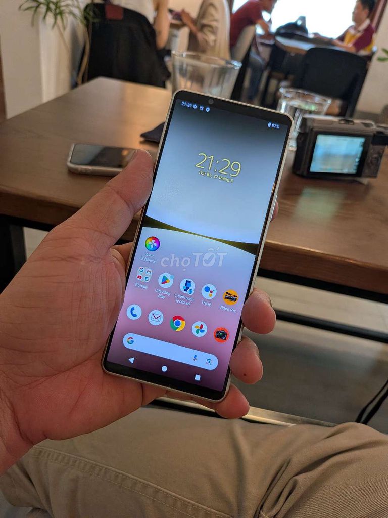 Sony Xperia 5 Mark 4 Trắng Nhật Bản. Mua bán Điện thoại tại Quận Bình Thạnh Tp Hồ Chí Minh được đăng bởi Phong hình 1