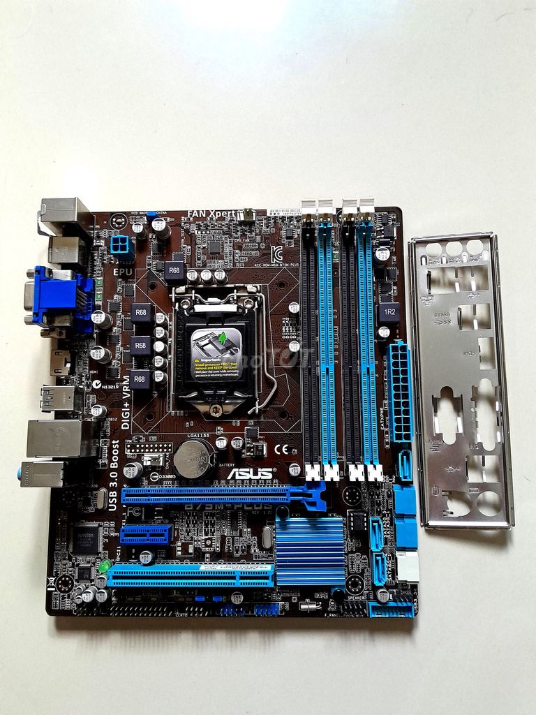MAIN  ASUS B75 Plus-4 KHE RAM- Mới 100%(chưa dùng). Mua bán Linh kiện (RAM, Card...) tại Thành phố Buôn Ma Thuột Đắk Lắk được đăng bởi Nguyễn Minh hình 1
