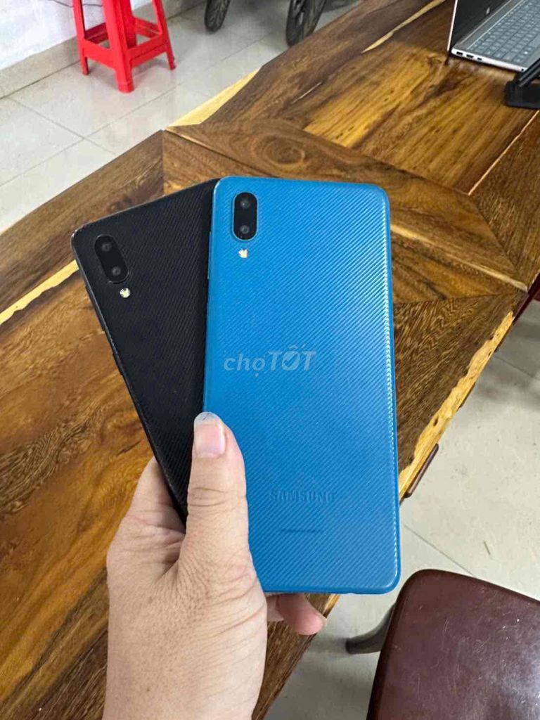 Samsung A02 3GB/32GB pin5000 Xanh, Đen. Mua bán Điện thoại tại Thành phố Buôn Ma Thuột Đắk Lắk được đăng bởi phuong smarphone hình 1