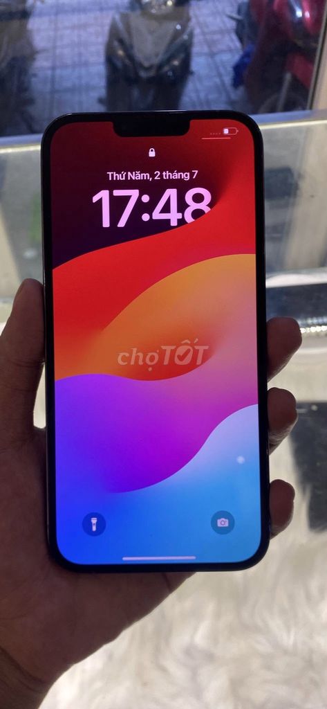 Apple iPhone 13 Pro Max 128GB Xanh dương. Mua bán Điện thoại tại Thành phố Dĩ An Bình Dương được đăng bởi Anh Phan Ngọc Phương hình 1