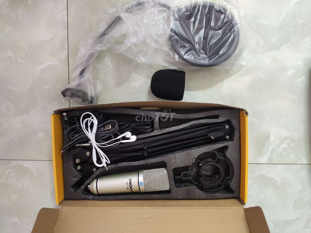 Bộ livestream Sikorie U87-48V Y12 Bạc Mới. Mua bán Tivi, Âm thanh tại Thành phố Tam Điệp Ninh Bình được đăng bởi Tuấn hình 1